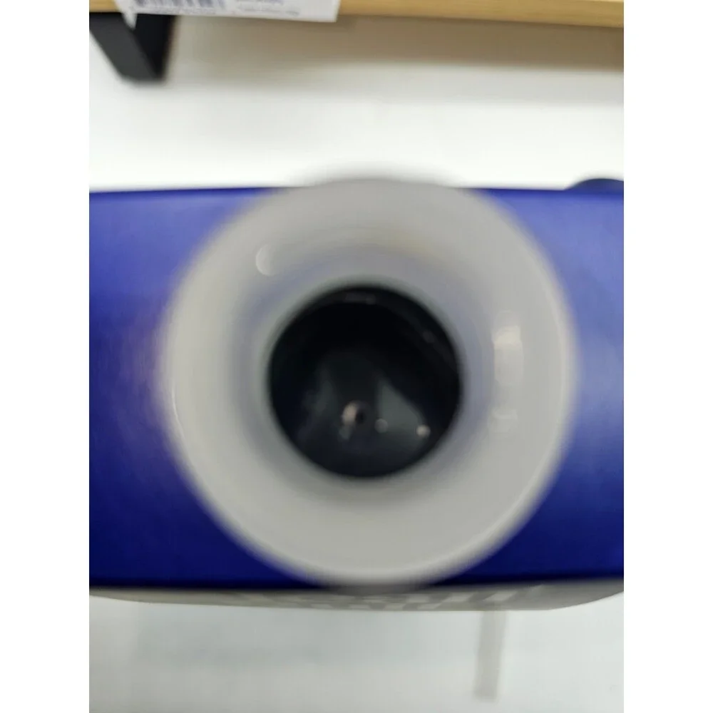 6x Clean Cult Hand Soap Dispenser Glass Bottle 12oz Refillable Midnight Blue NEW